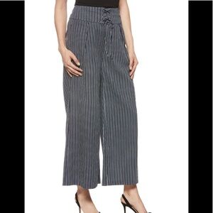 NWT‎ PAIGE Charisma Wide Leg Cropped Pants 6
